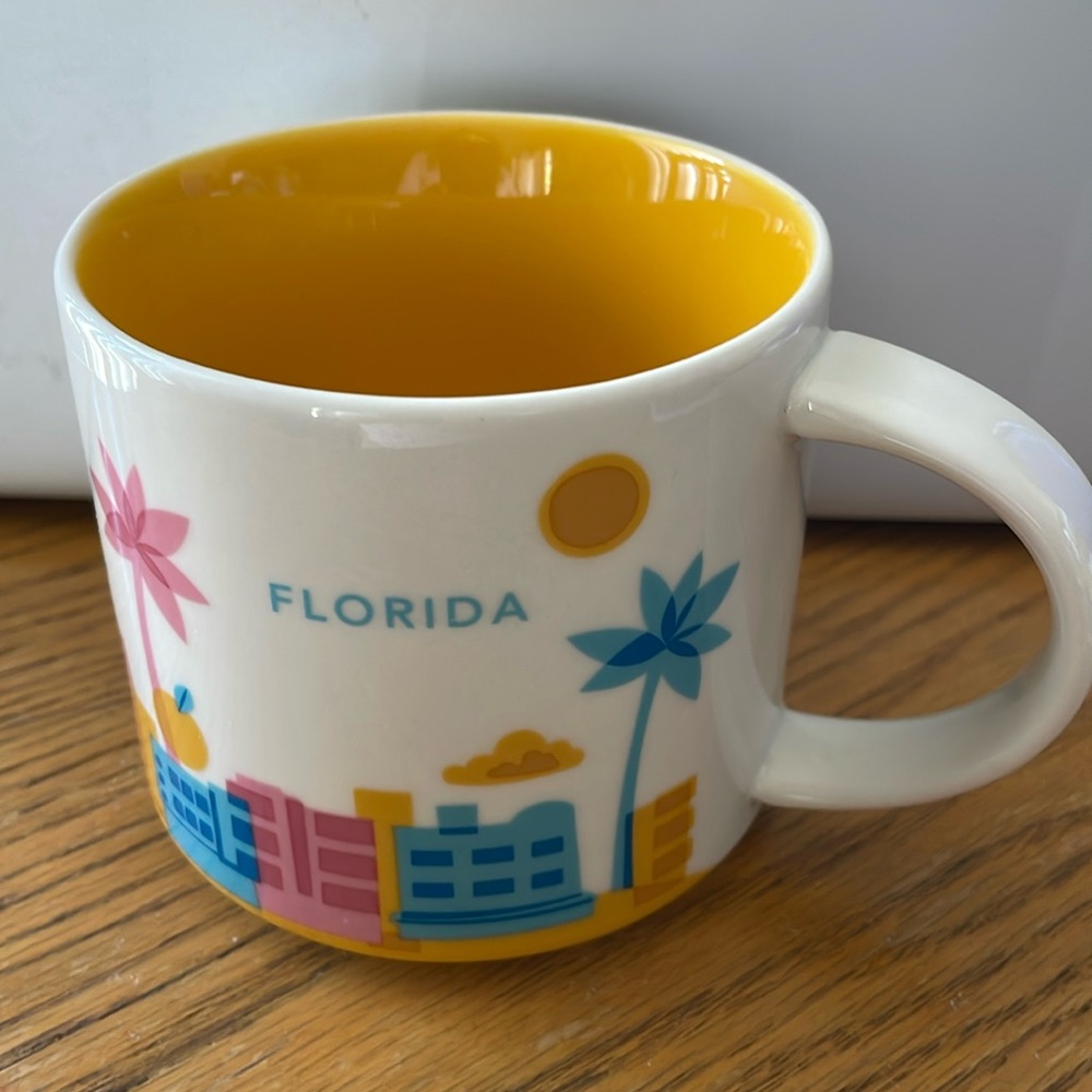 Starbucks You Are Here Series Florida Coffee Mug 2015 14 oz.